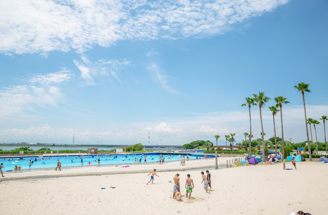 保守メンテナンス、サンビーチ日光川　プールの写真