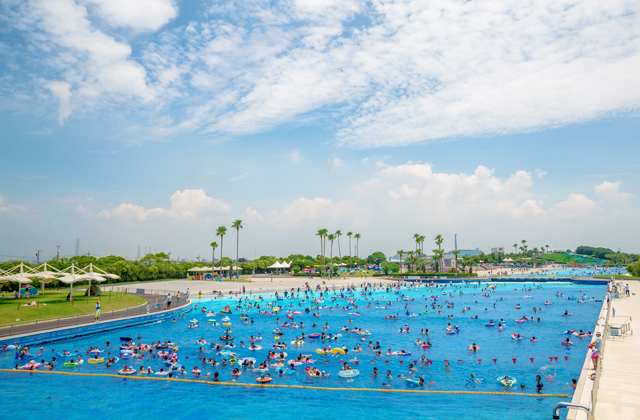 保守メンテナンス、サンビーチ日光川　プールの写真
